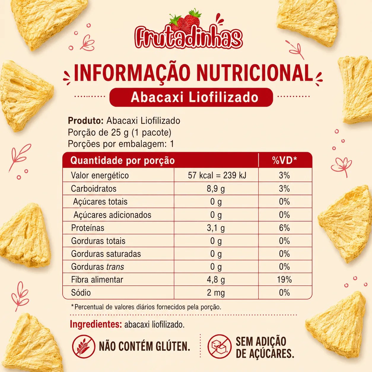 Mix de Frutas - Combo 8 Sabores Liofilizados - imagem 6