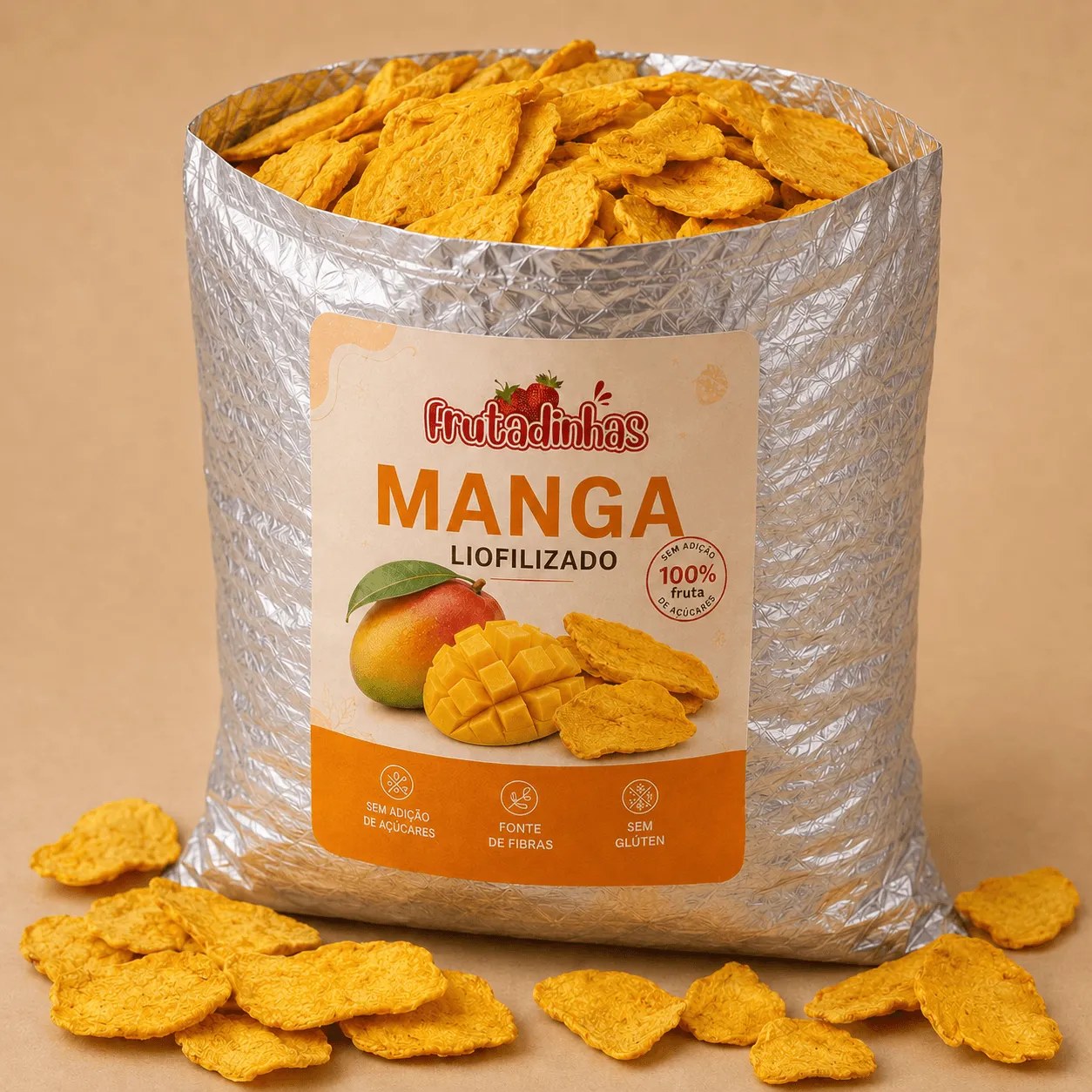 Manga Chips Liofilizado  - imagem 3