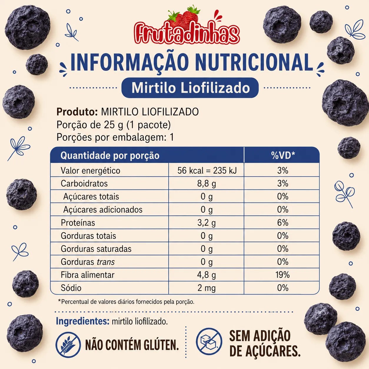 Mirtilo Liofilizado [NOVO] - imagem 4
