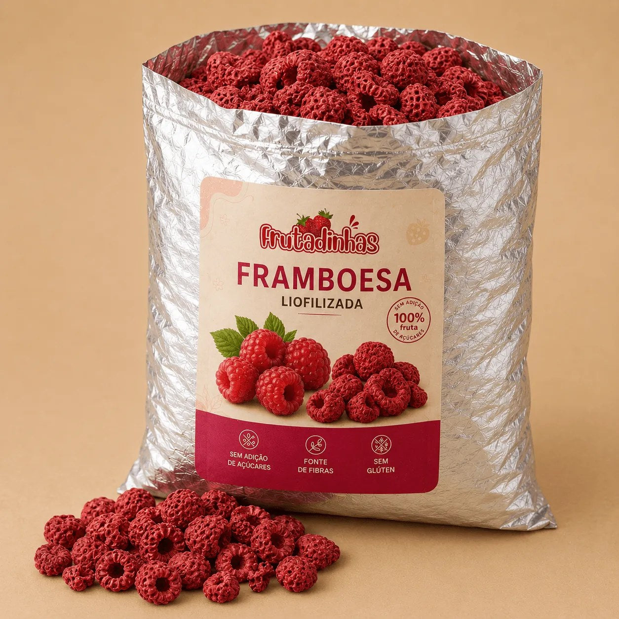 Framboesa Liofilizado  - imagem 3
