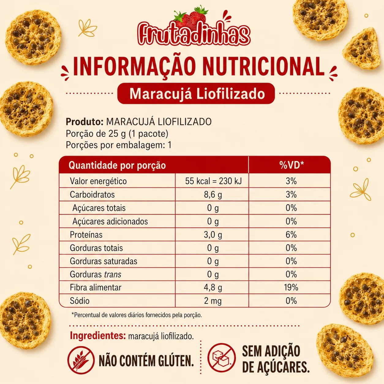 Maracujá Liofilizado [NOVO] - imagem 4