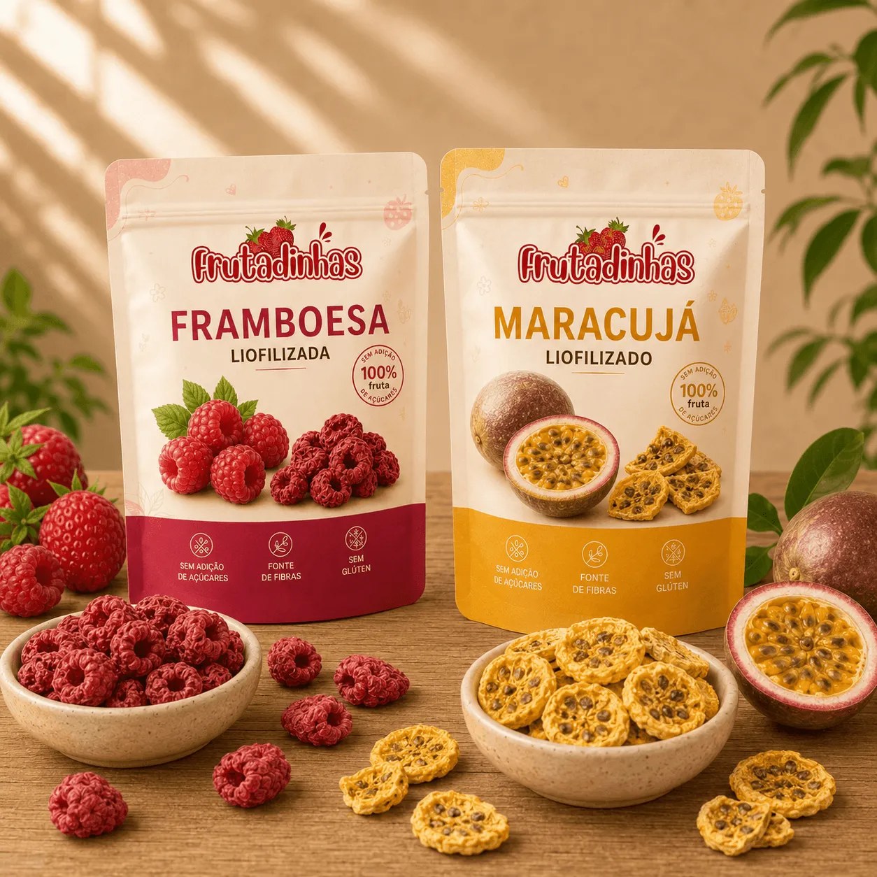 Framboesa + Maracujá - Liofilizado  - imagem 1