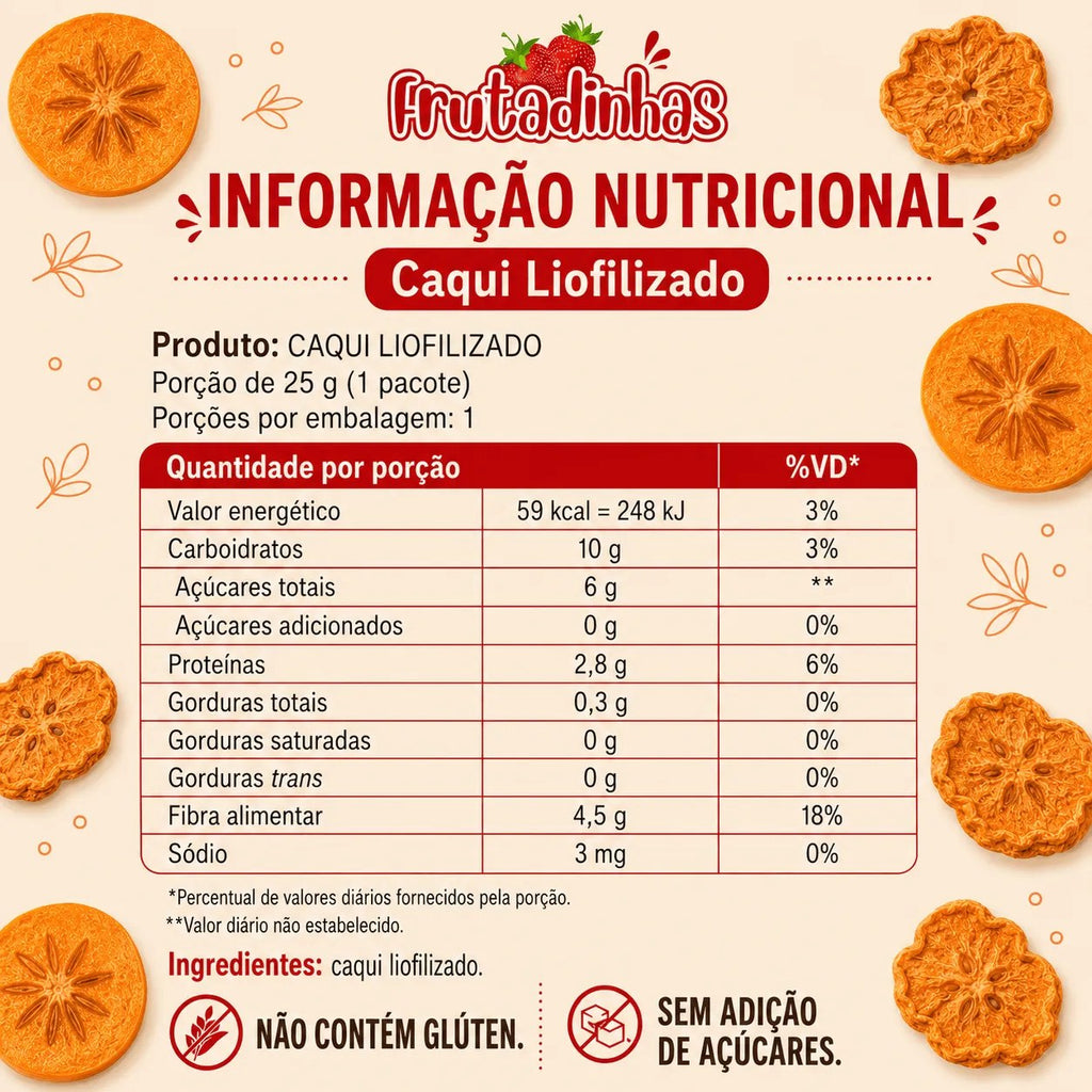 Caqui Chips Crocantes - imagem 4
