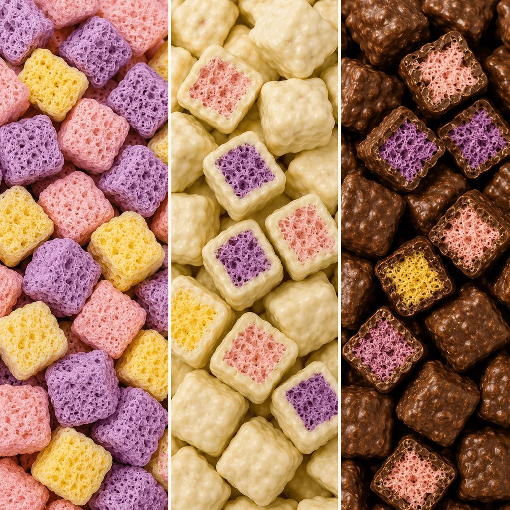 Mix Cubos de Iogurte Liofilizados - 3 sabores - imagem 2