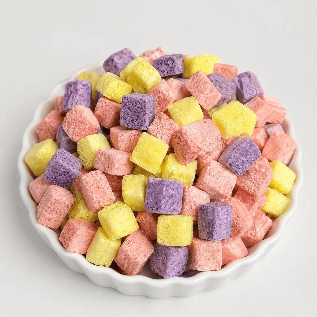 Mix Cubos de Iogurte Liofilizados - 3 sabores - imagem 3