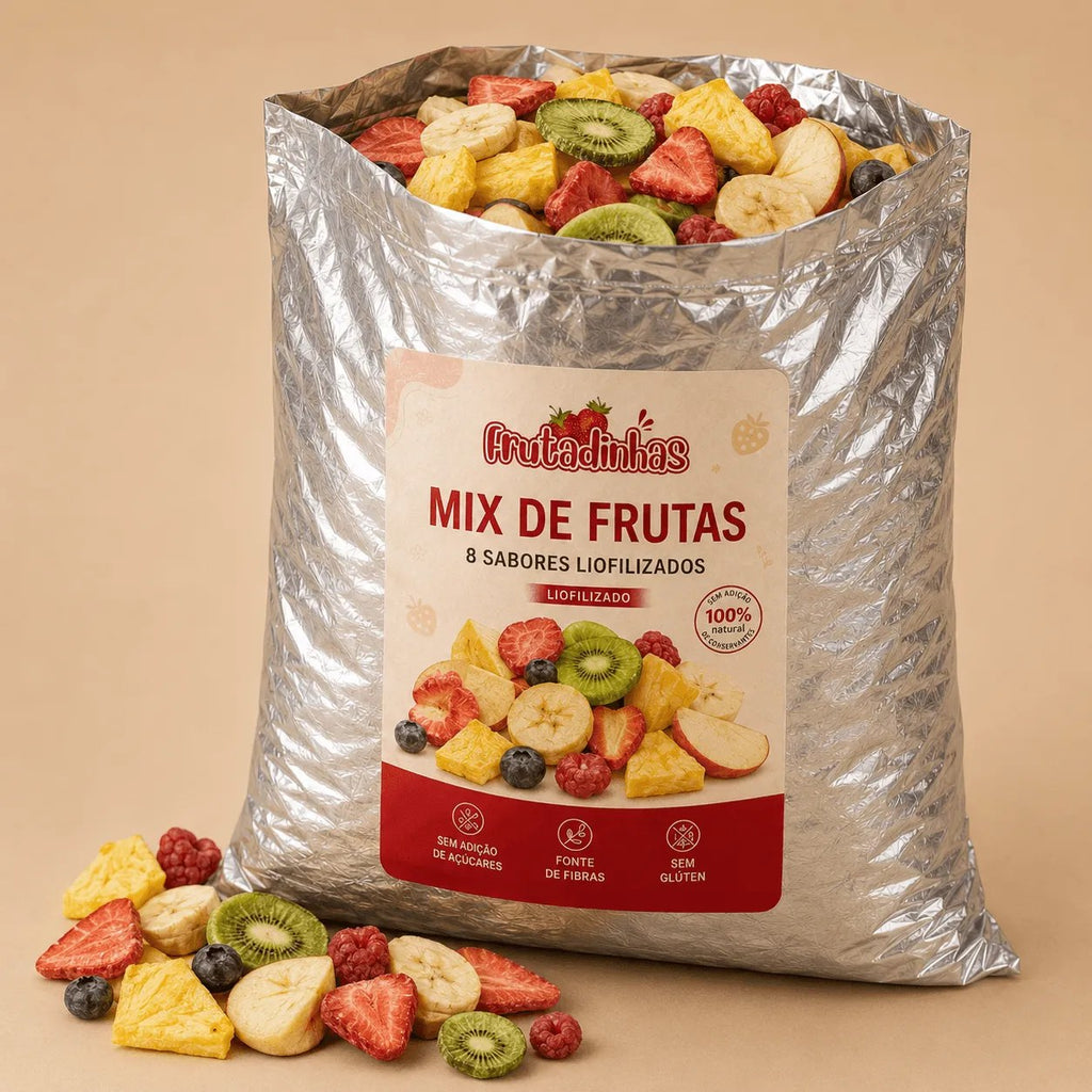 Mix de Frutas - Combo 8 Sabores Liofilizados - imagem 1