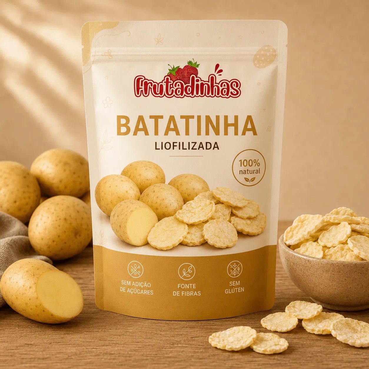 Batatinha Liofilizada Crocante - imagem 1