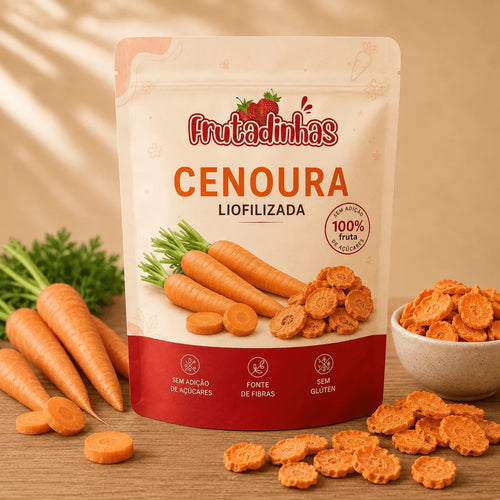 Cenoura Liofilizada - imagem 1